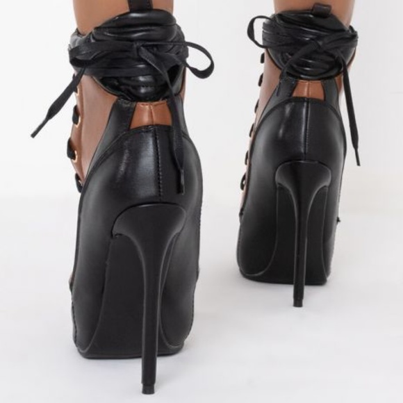 AZALEA WANG TOUGH TO LOVE STILETTO BOOTIE - Picture 3 of 5